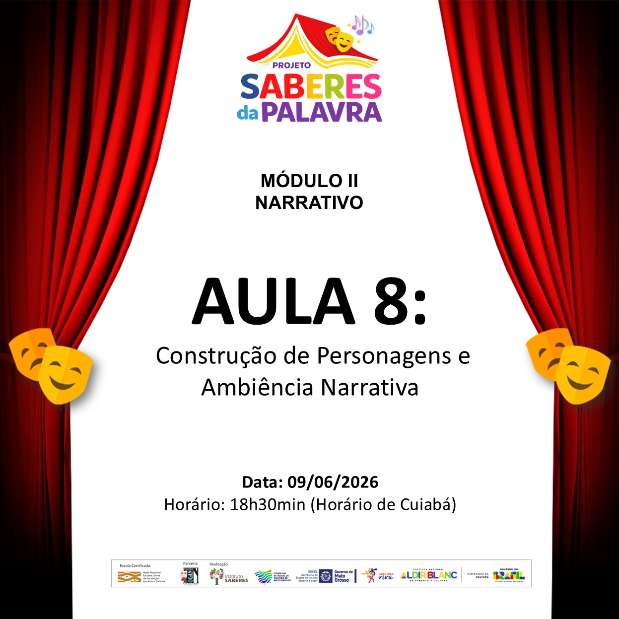 Aula 08 – Construção de Personagens e Ambiência Narrativa