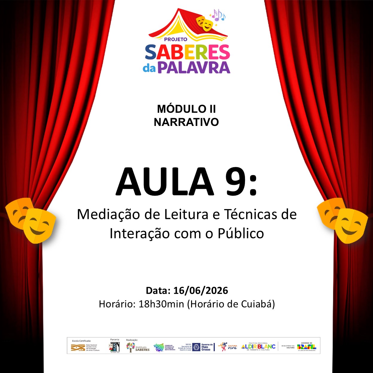 Aula 09 – Mediação de Leitura e Técnicas de Interação com o Público