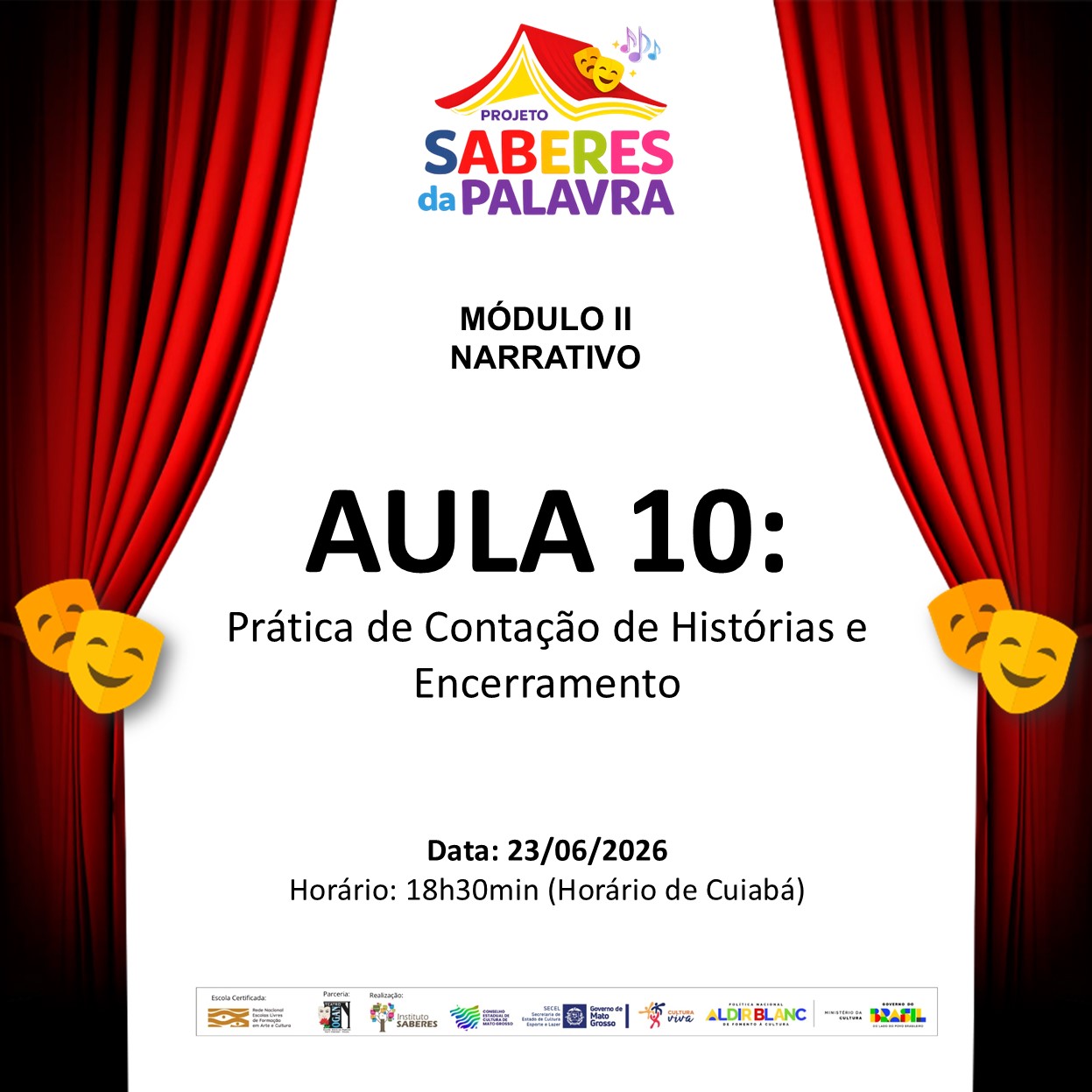 Aula 10 – Prática de Contação de Histórias e Encerramento
